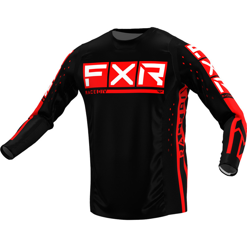 FXR Podium Pro Black/Red Jersey