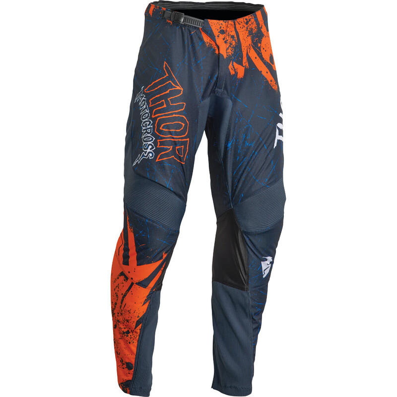 Thor Sector Gnar Midnight/Orange Kids Pants