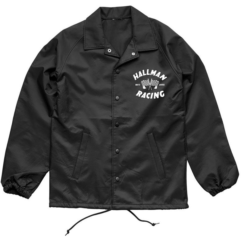 Thor Hallman Black Winbreaker Jacket