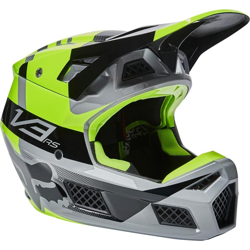 Fox v1 2024 helmet green