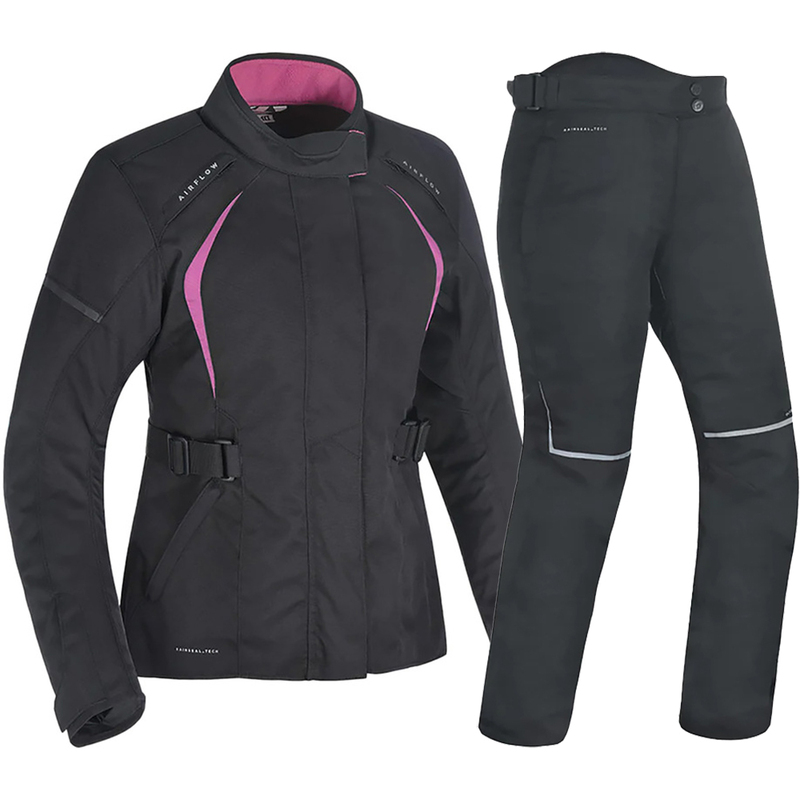 Oxford Dakota 2.0 Black Pink Womens Waterproof Jacket & Pants