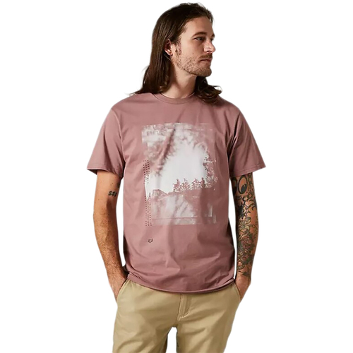 Fox Break Off Plum Perfect Tee