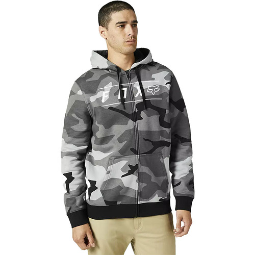 Fox Pinnacle Black/Camo Zip Hoodie